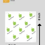 8x8 custom freezer paper