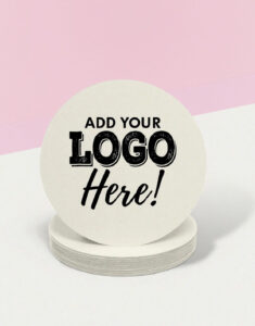 custom disposable coasters