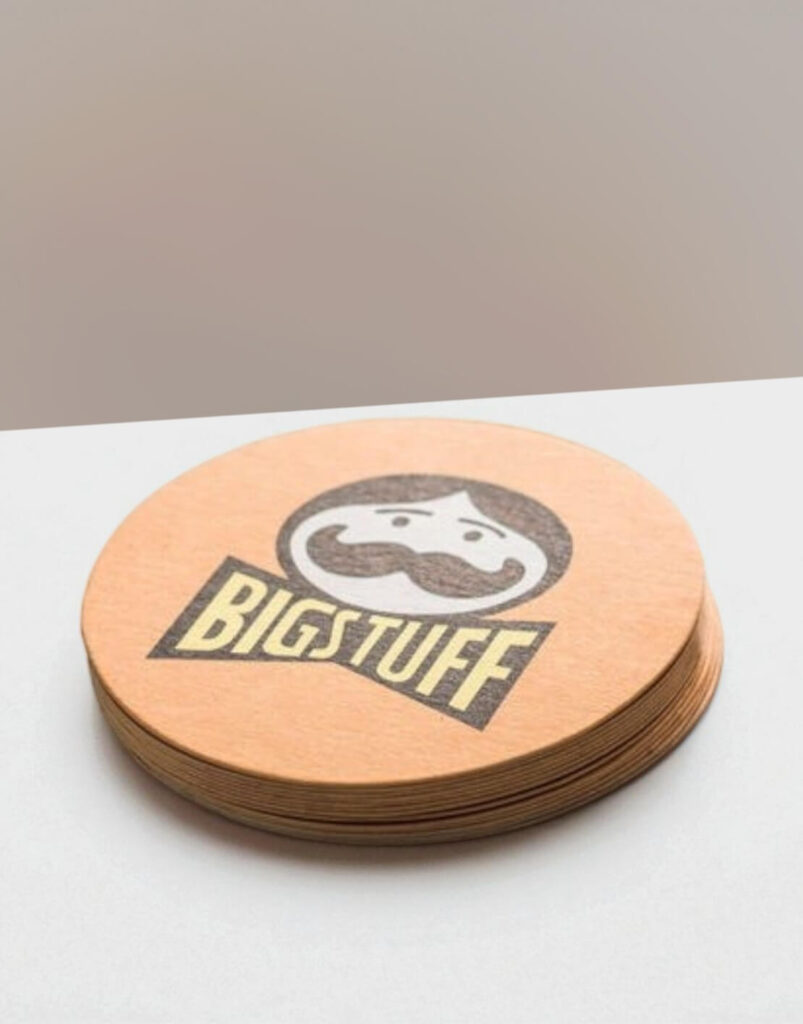 custom paper coasters