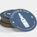 printed paper coasters