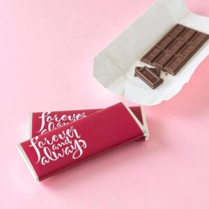 Custom Chocolate Wrapping Paper