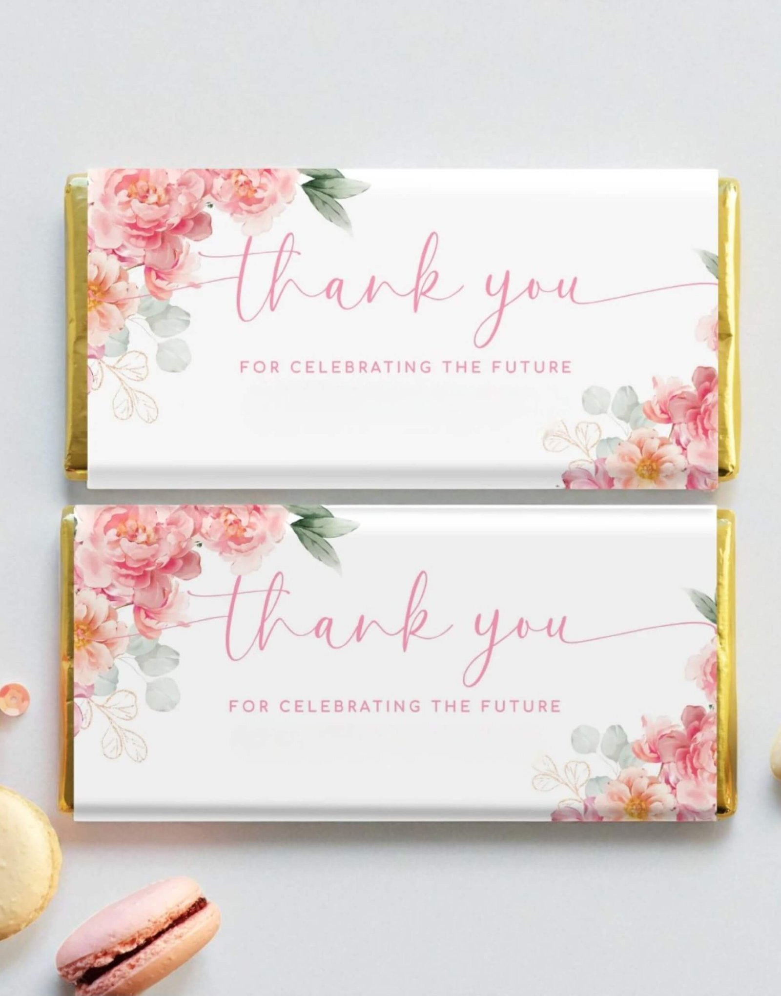 Printed Chocolate Wrapping Paper