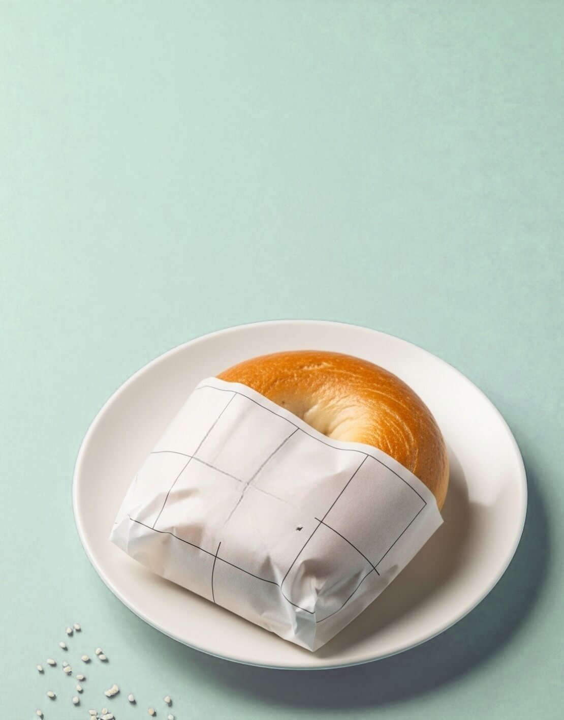 customized bagel paper
