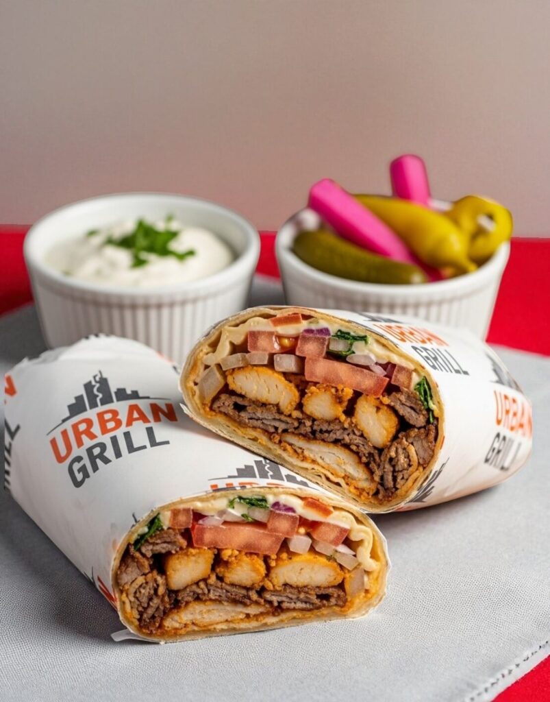 Custom Shawarma Wrapping Paper