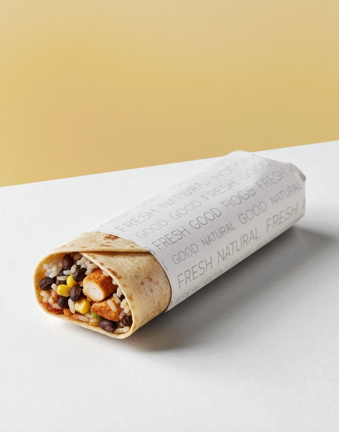 Printed Burrito Wrapping Paper