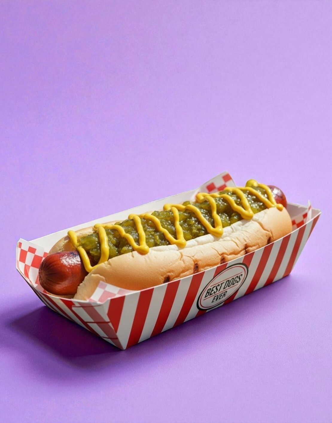 custom hot dog trays