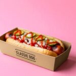 printed hot dog trays