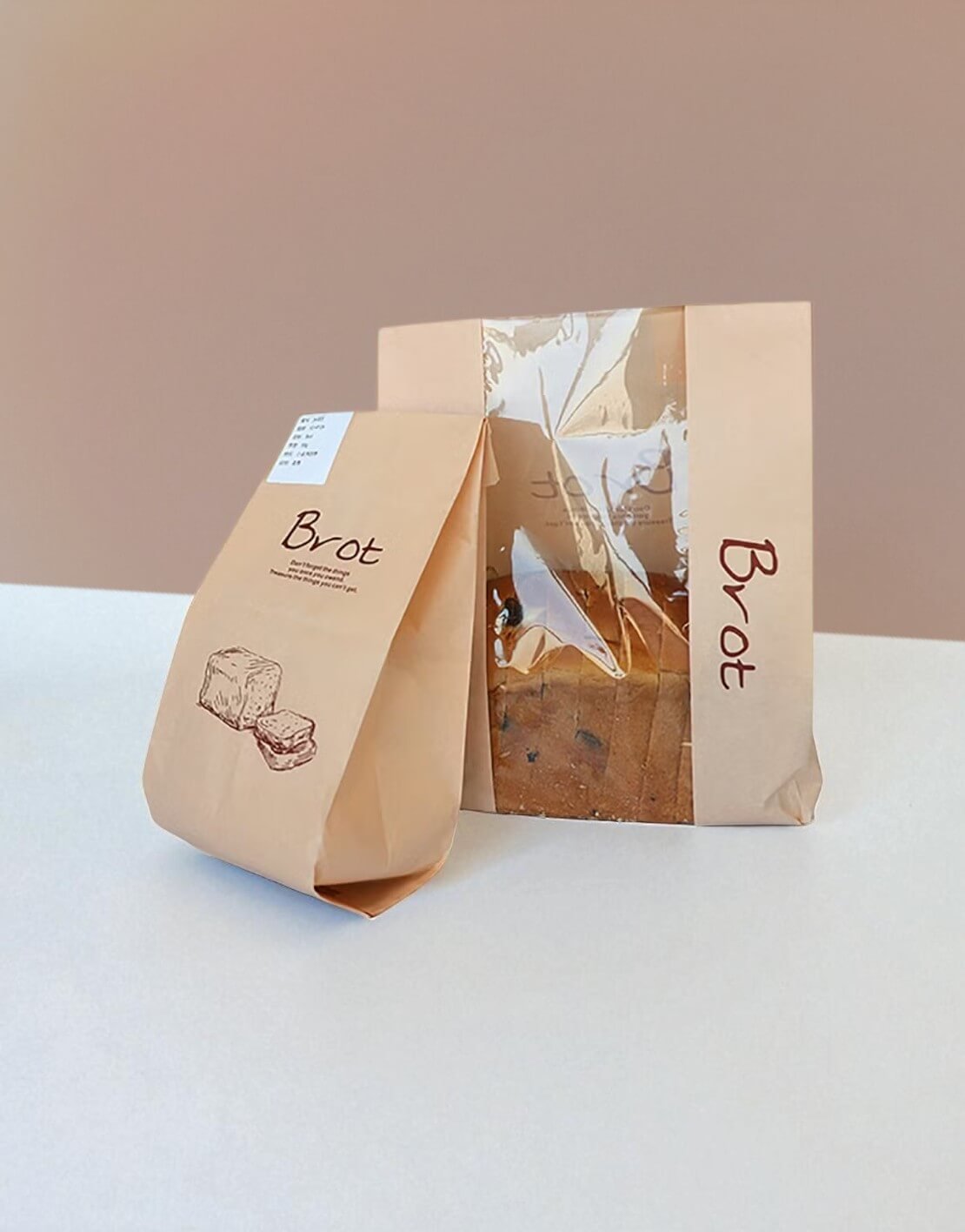 Custom Bread Paper Bags Wholesale