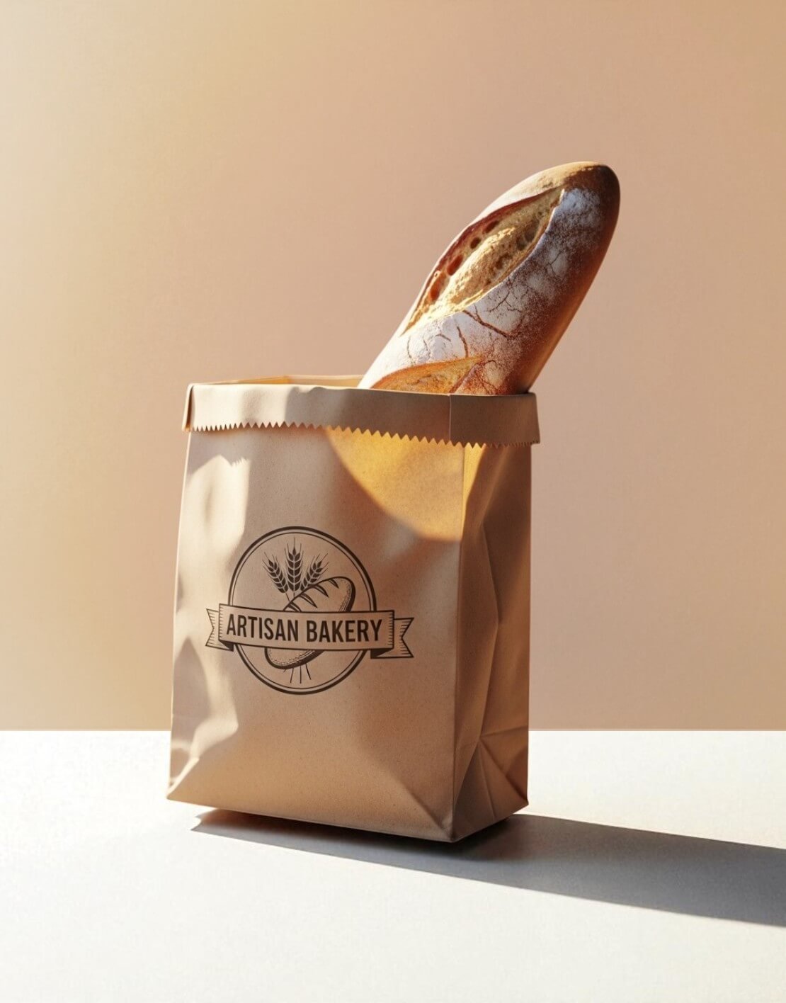 Printed Bread Paper Bags