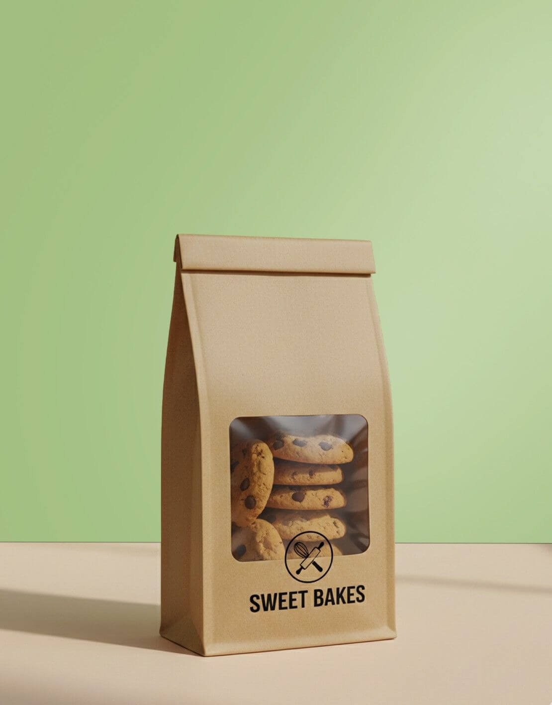 custom paper cookie bags