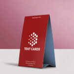 custom wedding table tents