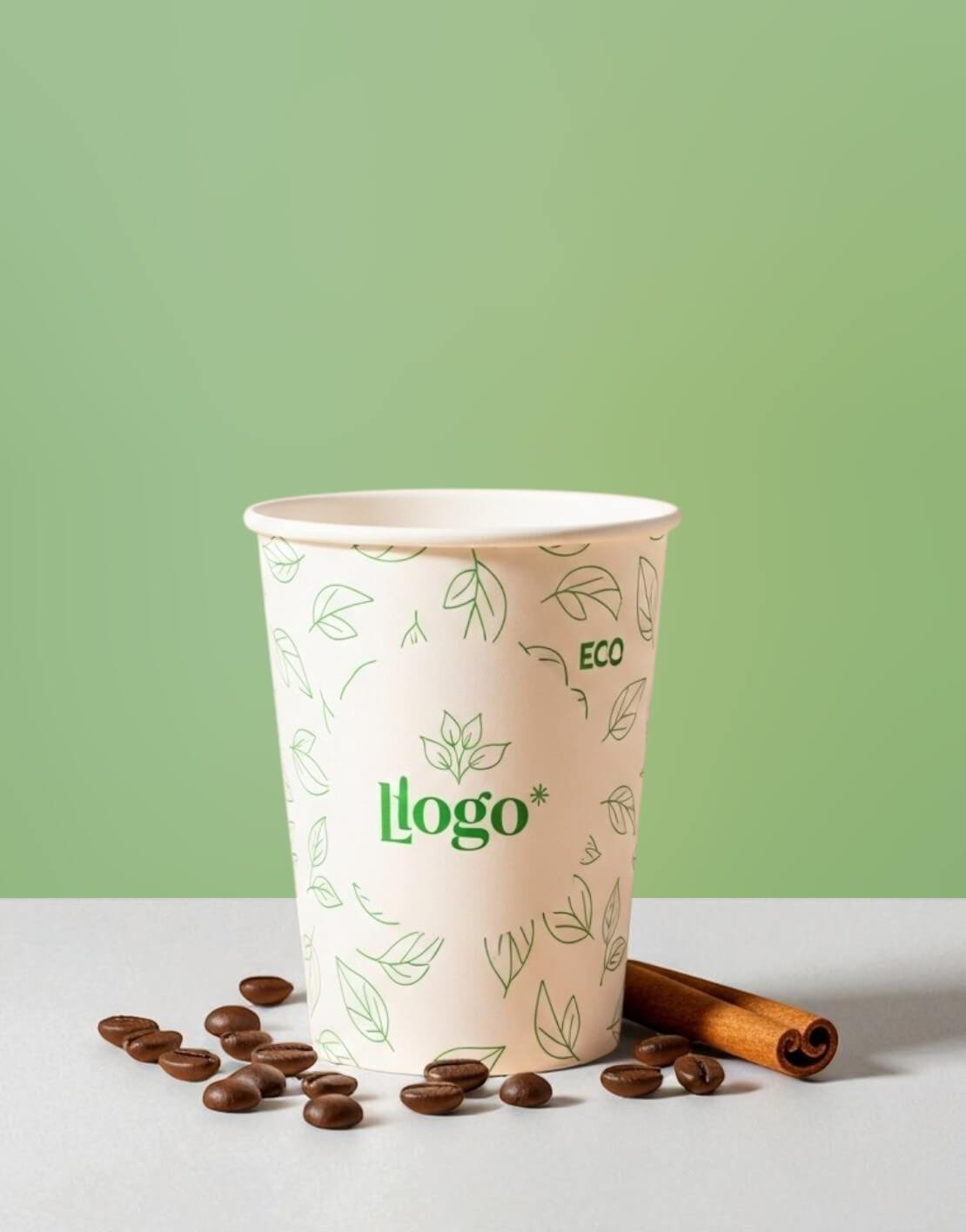 printed compostable paper cups