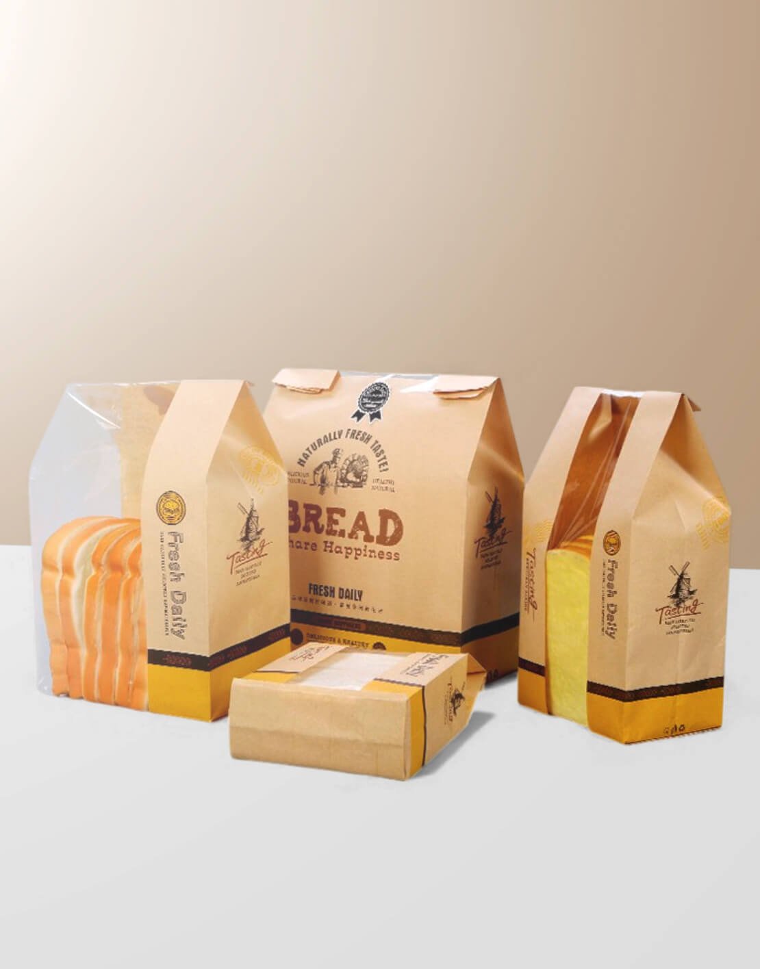custom bakery bags with logo