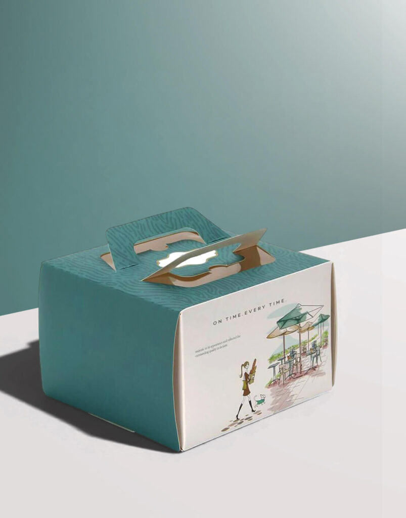 custom cake boxes with window