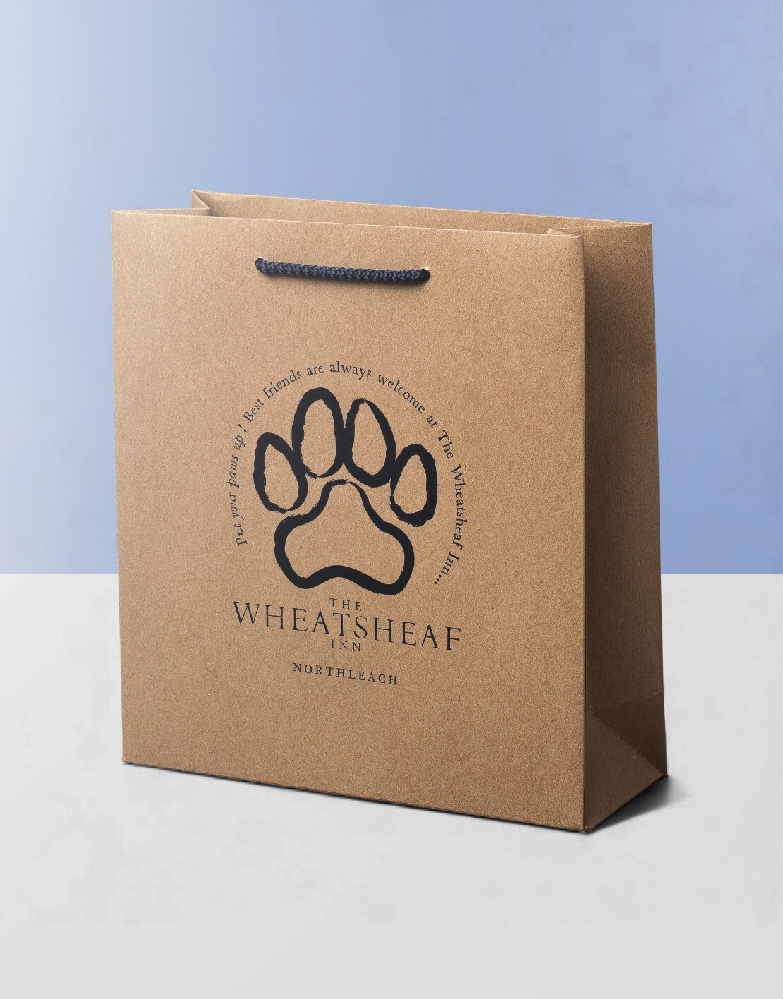 custom kraft paper bags bulk