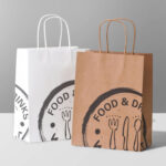 custom kraft paper bags wholesale