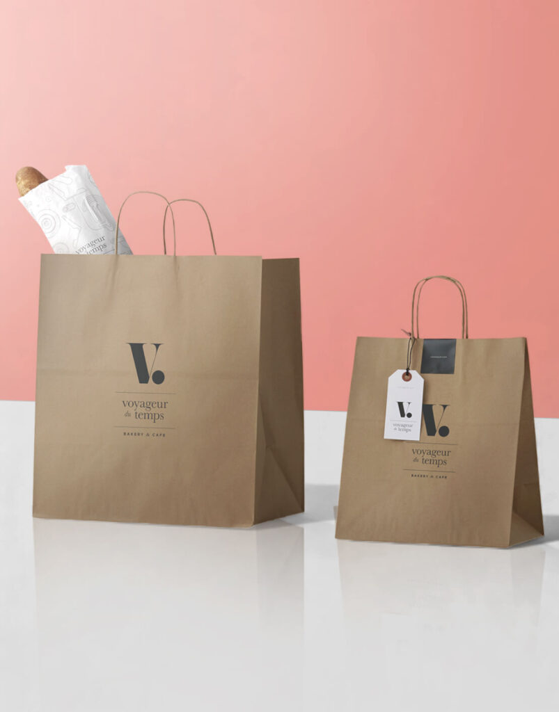 custom paper bags wholesale