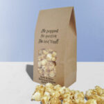 custom paper popcorn bags