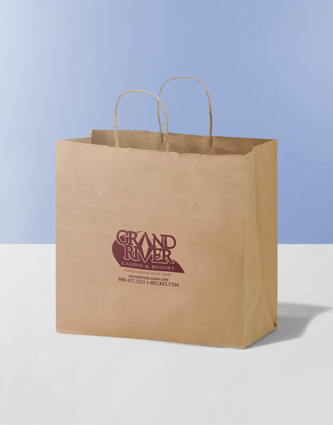 custom paper takeout bags