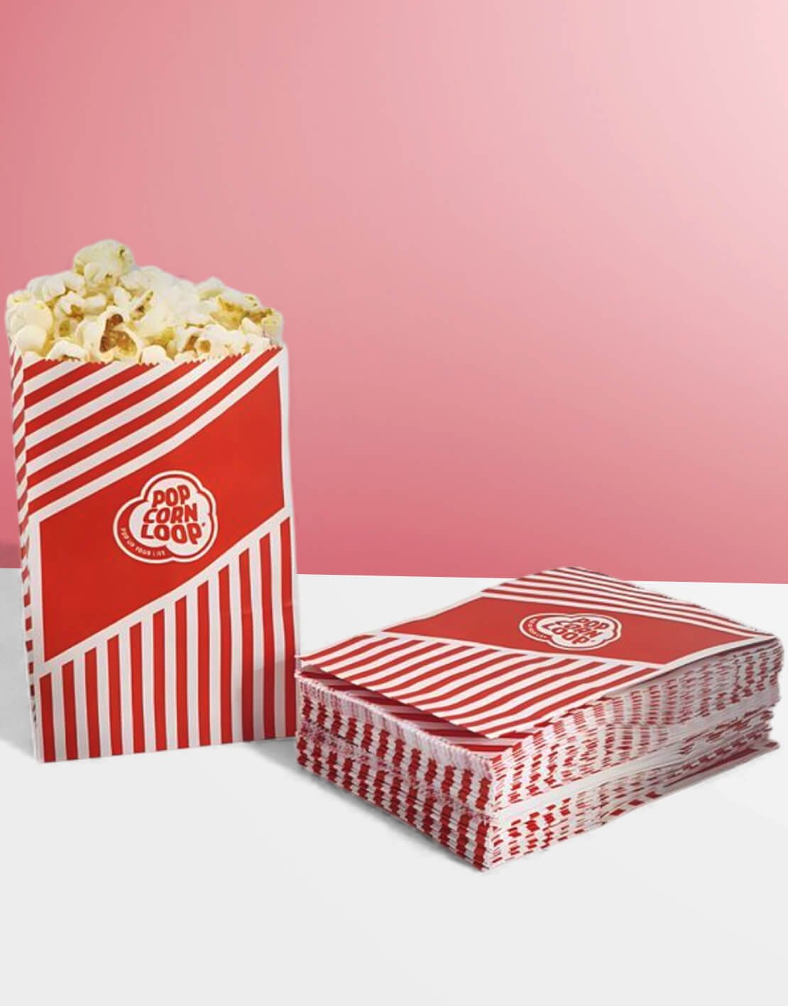 custom popcorn bags