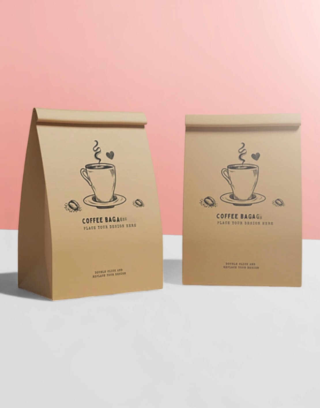 custom printed kraft paper bags