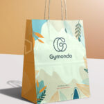 custom printed paper grocery bags