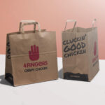 custom printed takeout bags