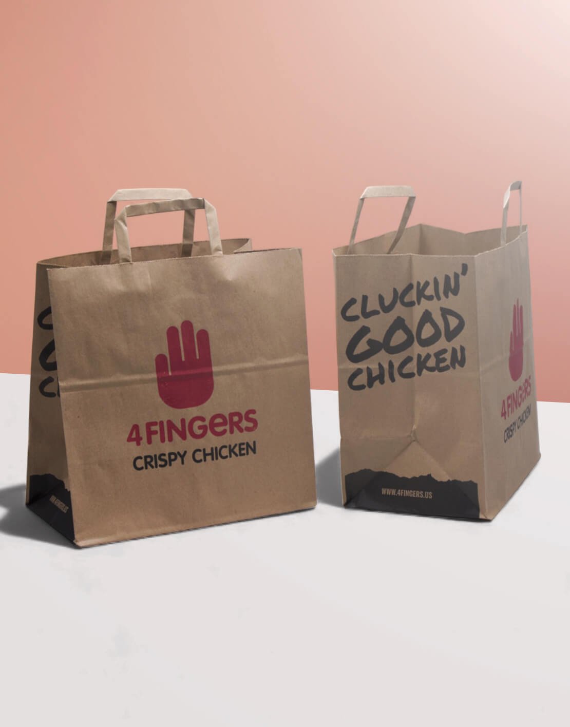 custom printed takeout bags