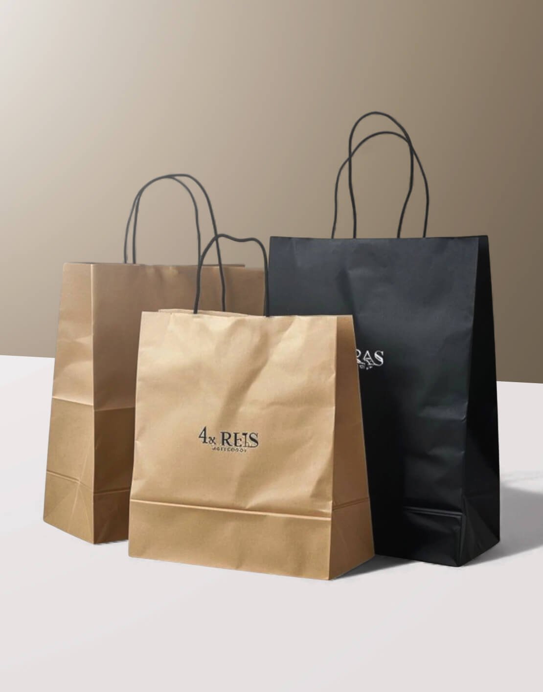 customized kraft paper bags