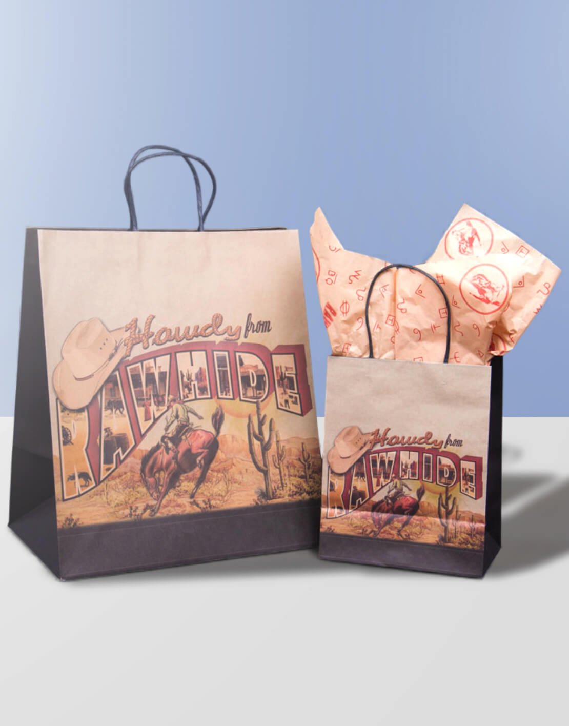 customized paper grocery bags
