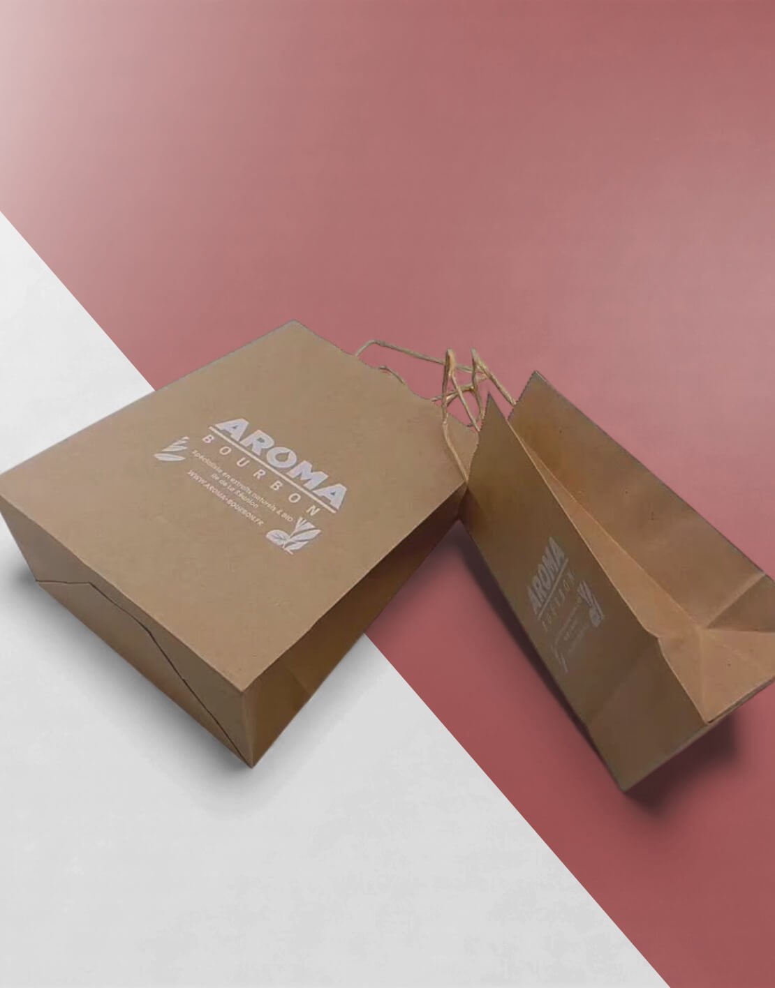 kraft paper bags with logo