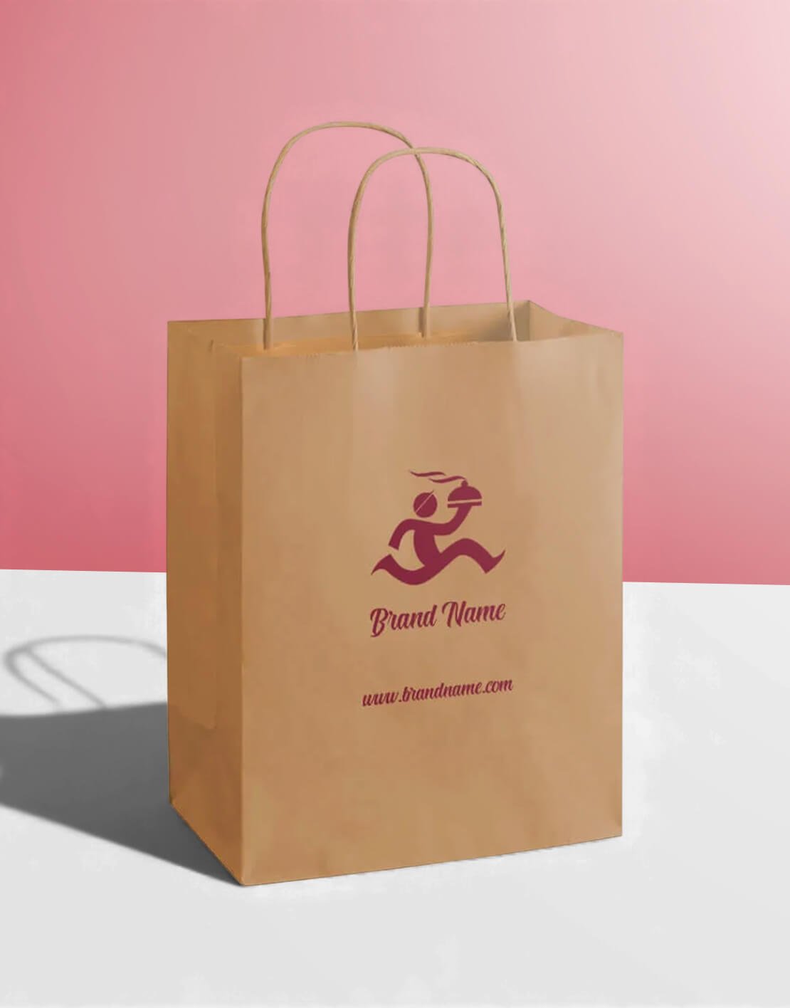 printed kraft paper bags
