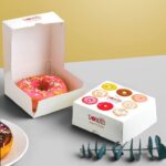 logo printed donut boxes