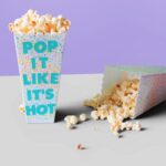 logo printed popcorn boxes