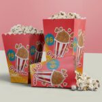 custom popcorn packaging boxes