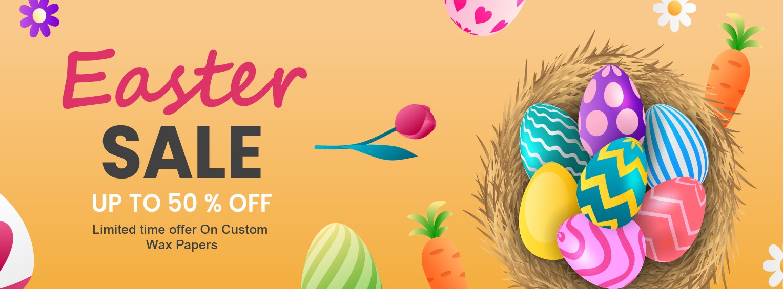 custom wax paper easter sale