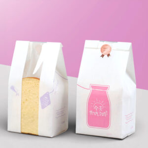 Custom White Paper Bags 
