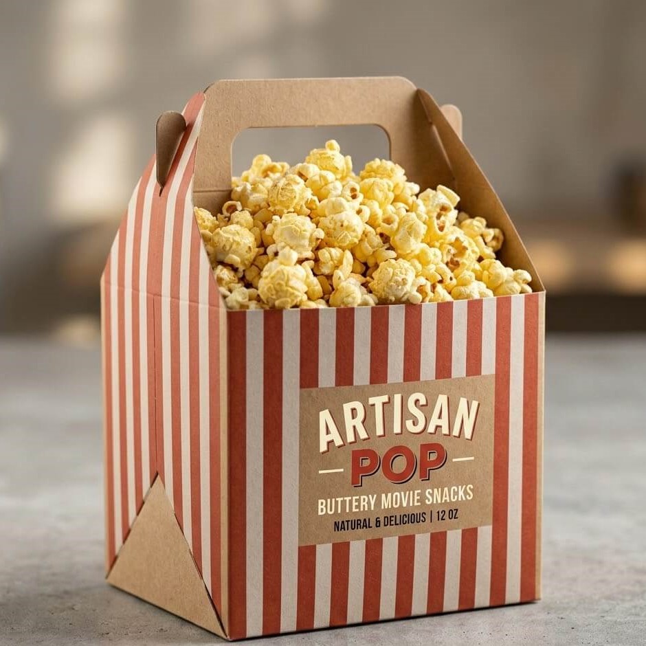 Custom Popcorn Boxes