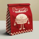 custom burger bags