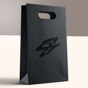 Custom Black Paper Bags