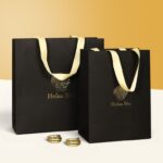 Custom Black Paper Bags