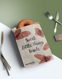 Custom Donut Bag with Logo