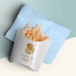 custom printed french fry bags