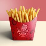 printed french fry bags