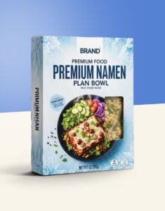 custom frozen food boxes with logo