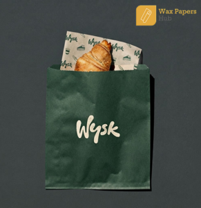 Custom printed Breadstick Bags